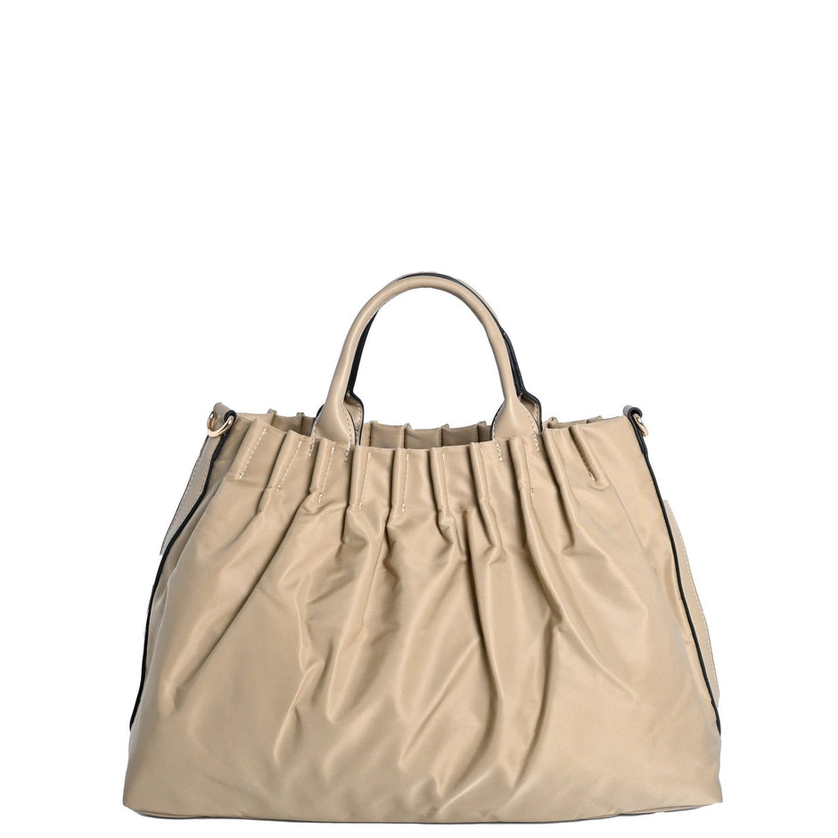 Sac en nylon avec texture plissée