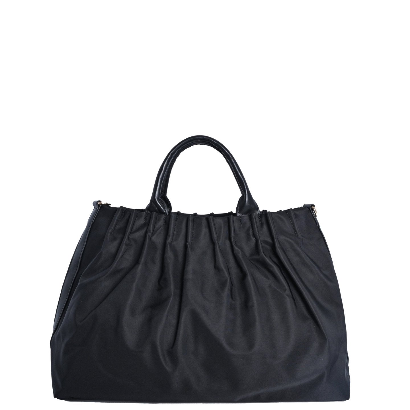 Sac en nylon avec texture plissée