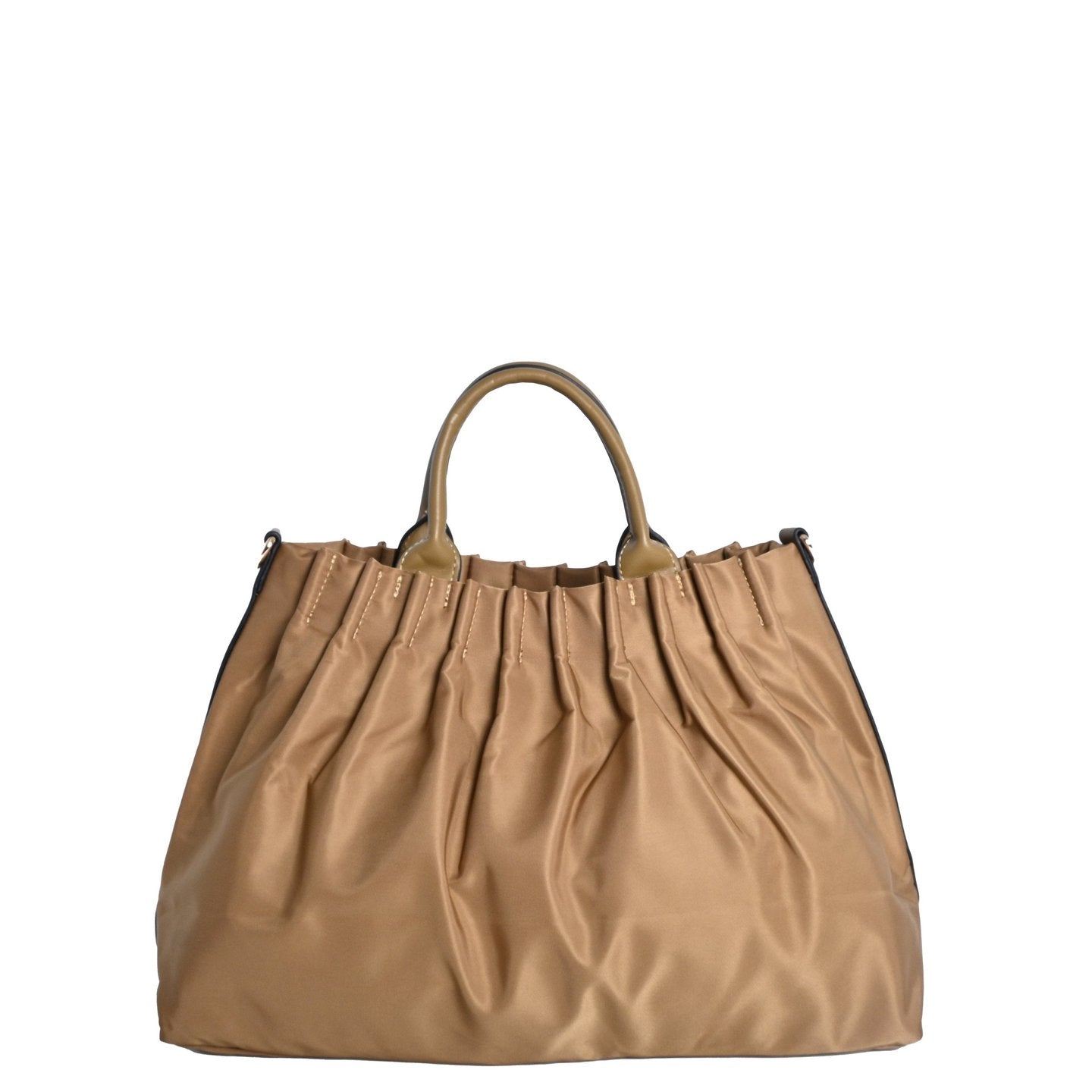 Sac en nylon avec texture plissée
