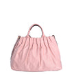 Sac en nylon avec texture plissée