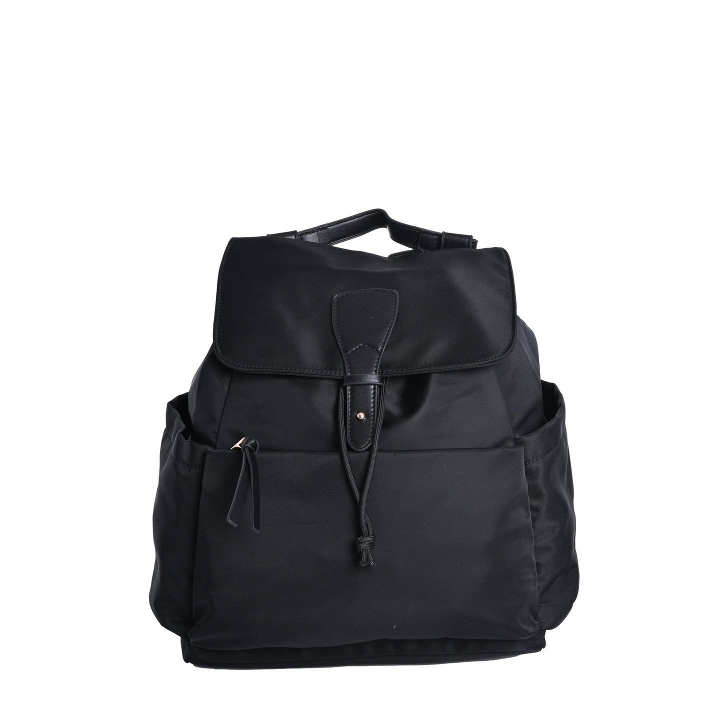 Sac à dos en nylon avec plusieurs poches extérieures