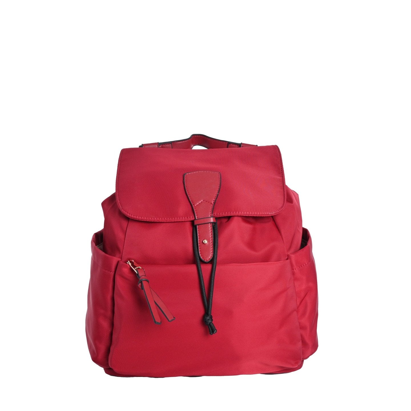 Sac à dos en nylon avec plusieurs poches extérieures