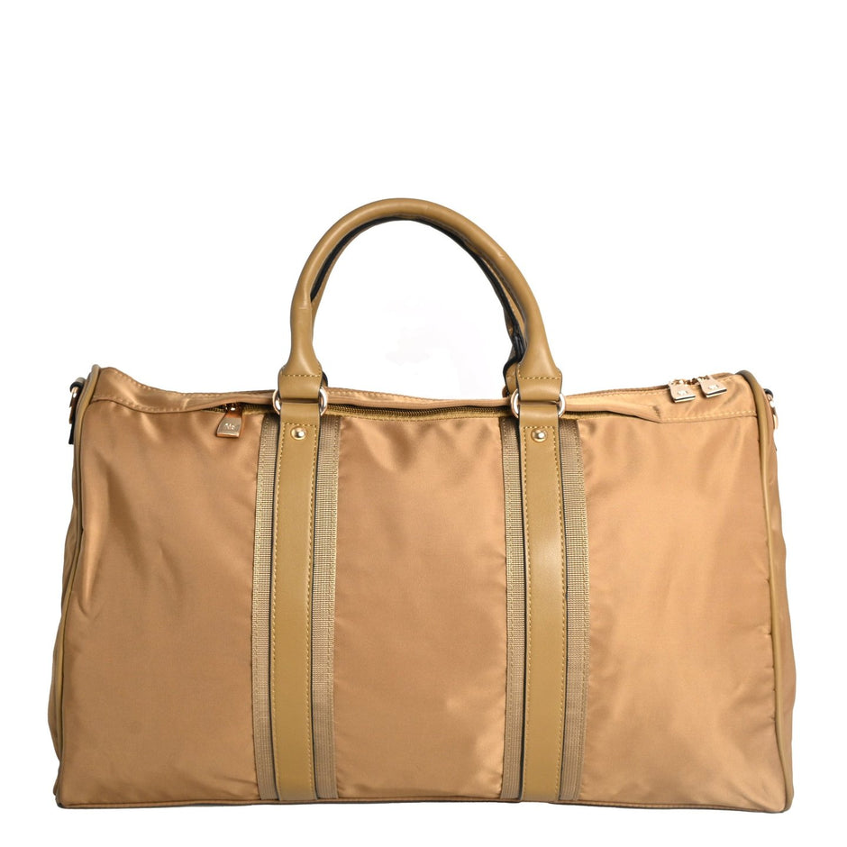 Sac de voyage en nylon avec détails synthétiques