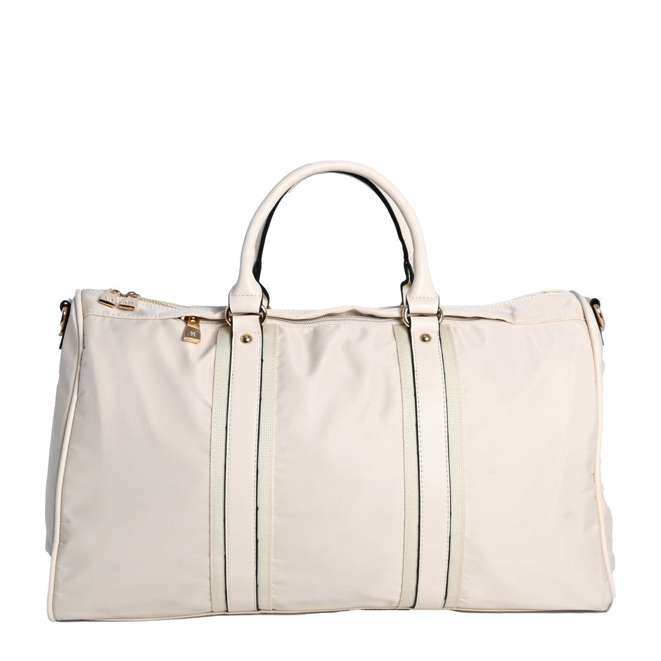 Sac de voyage en nylon avec détails synthétiques
