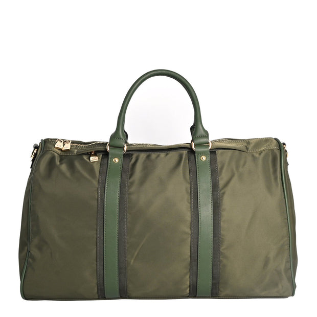 Sac de voyage en nylon avec détails synthétiques