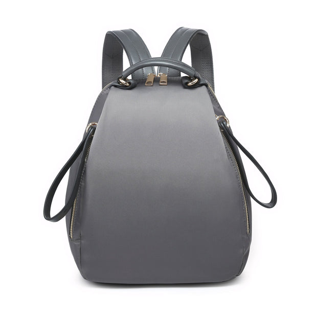 Sac à dos en nylon zippé