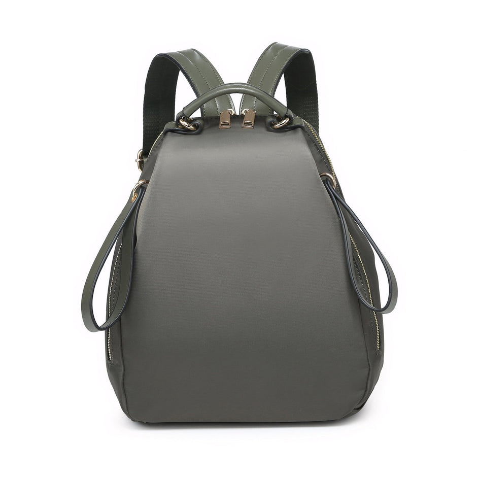 Sac à dos en nylon zippé