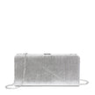 Pochette femme en tissu brillant