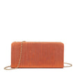 Pochette femme en tissu brillant
