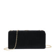 Pochette femme en tissu brillant