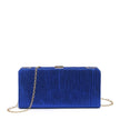 Pochette femme en tissu brillant