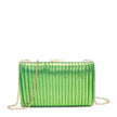 Pochette femme en tissu brillant