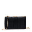 Pochette femme en tissu brillant