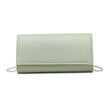 Pochette femme avec bouton