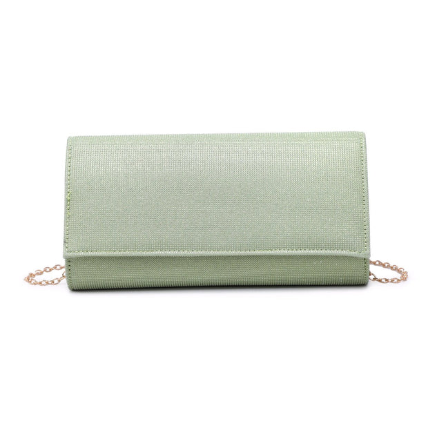 Pochette femme avec bouton