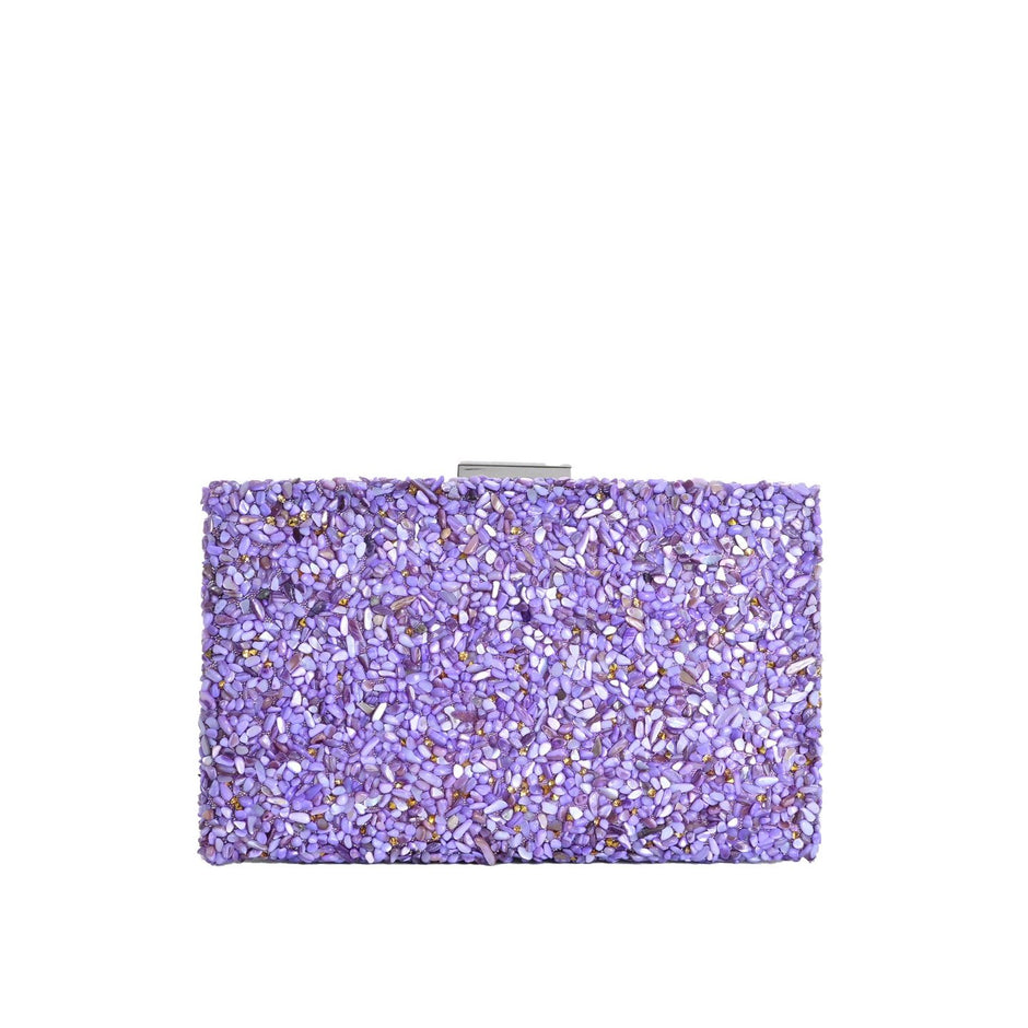 Sac de fête avec pierres rectangulaires