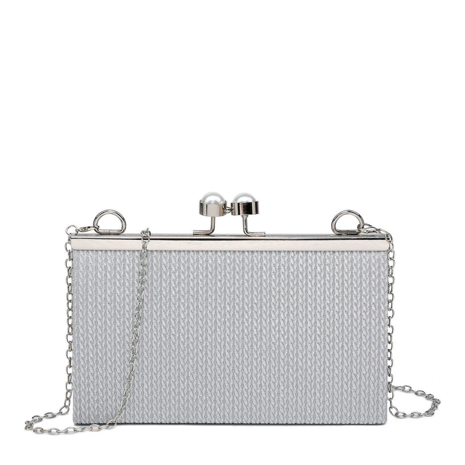 Sac ceinture avec fermeture pression et détail de perles