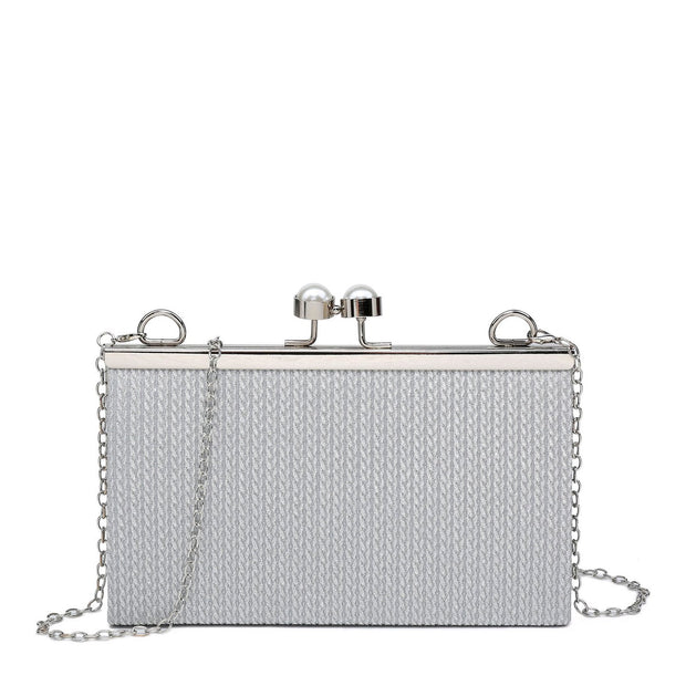 Sac ceinture avec fermeture pression et détail de perles
