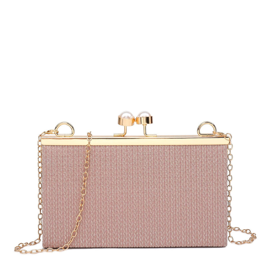 Sac ceinture avec fermeture pression et détail de perles