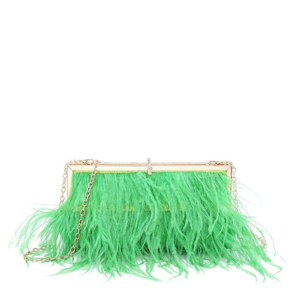 Sac de fête en plumes