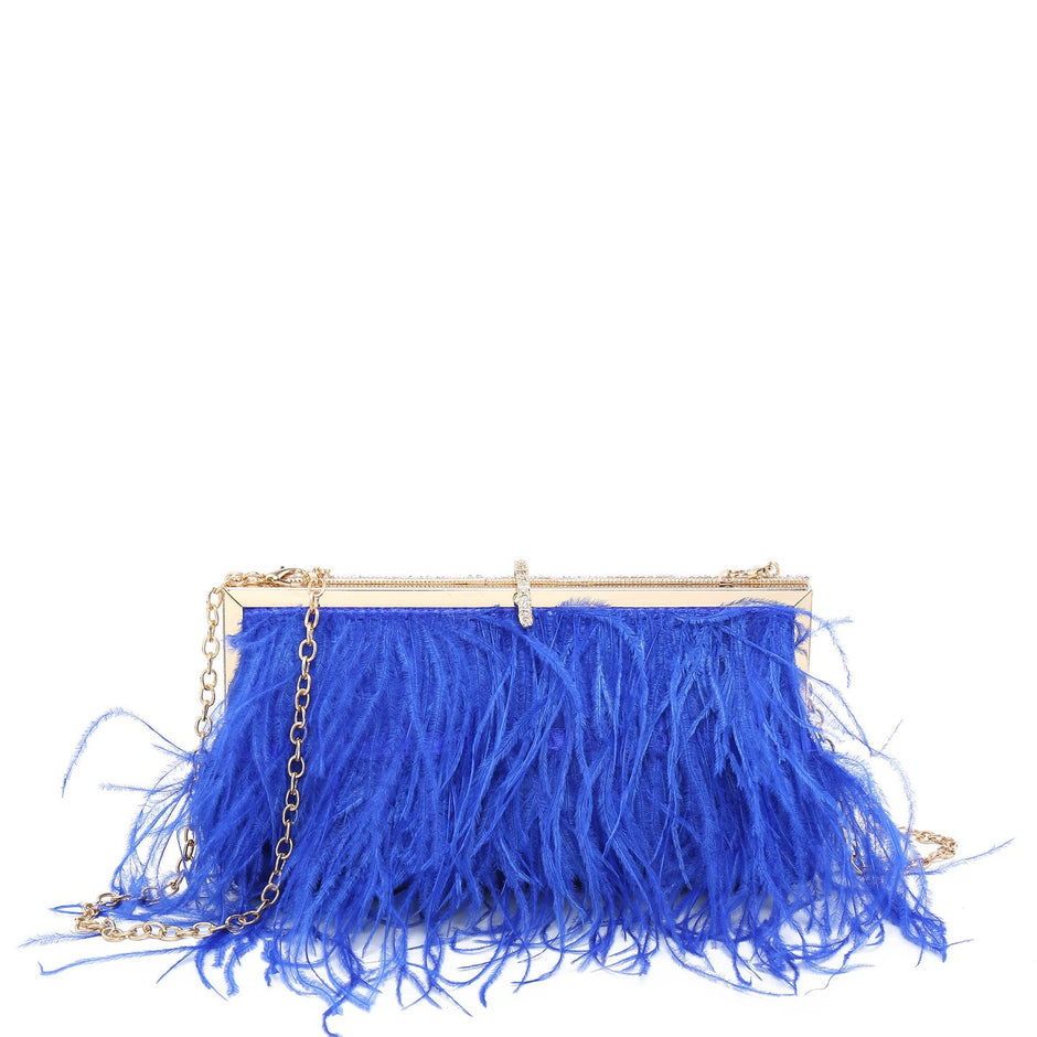 Sac de fête en plumes