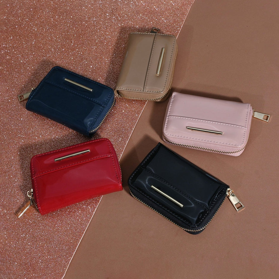 Ensemble de portefeuilles vernis