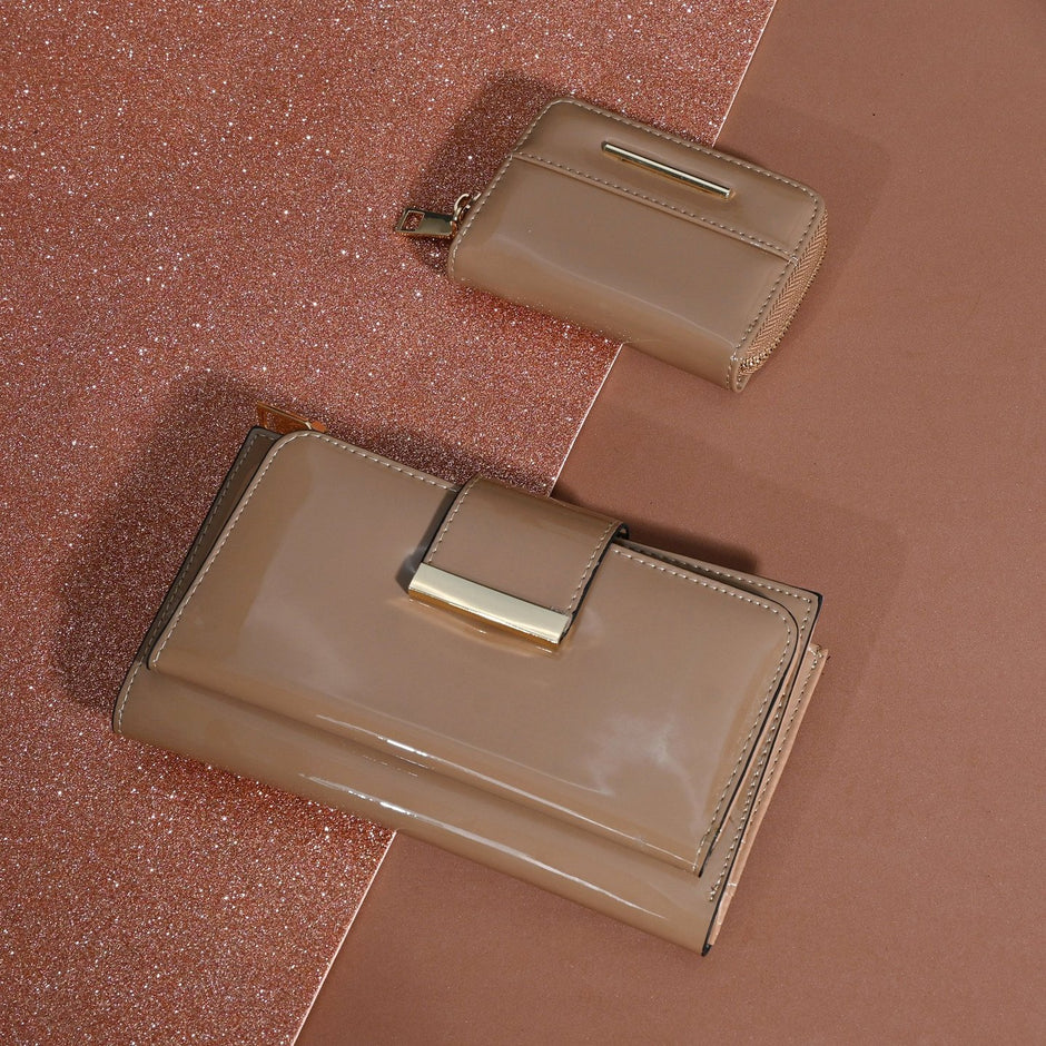 Ensemble de portefeuilles vernis