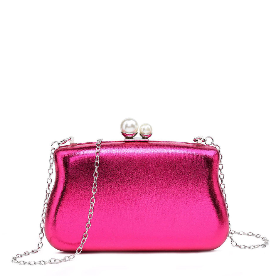 Pochette femme avec perles