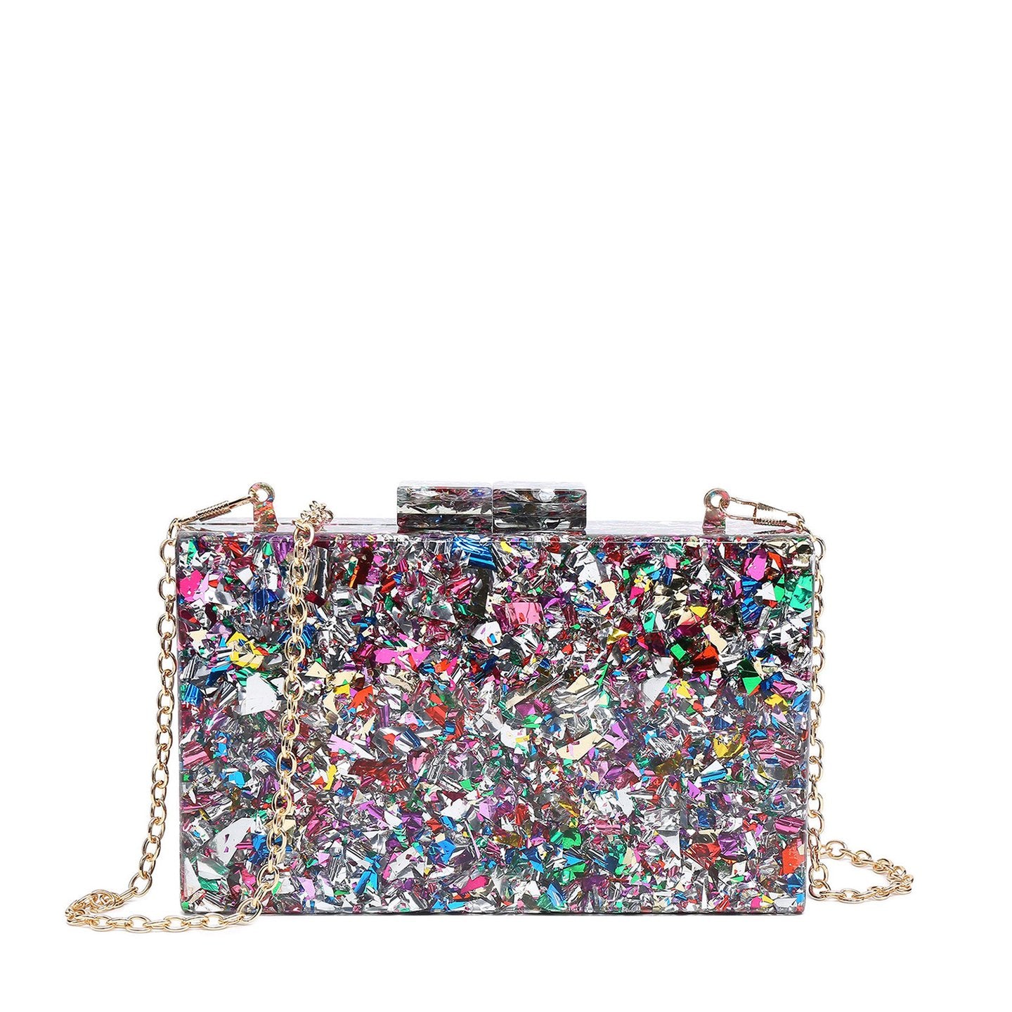 Pochette femme en acrylique