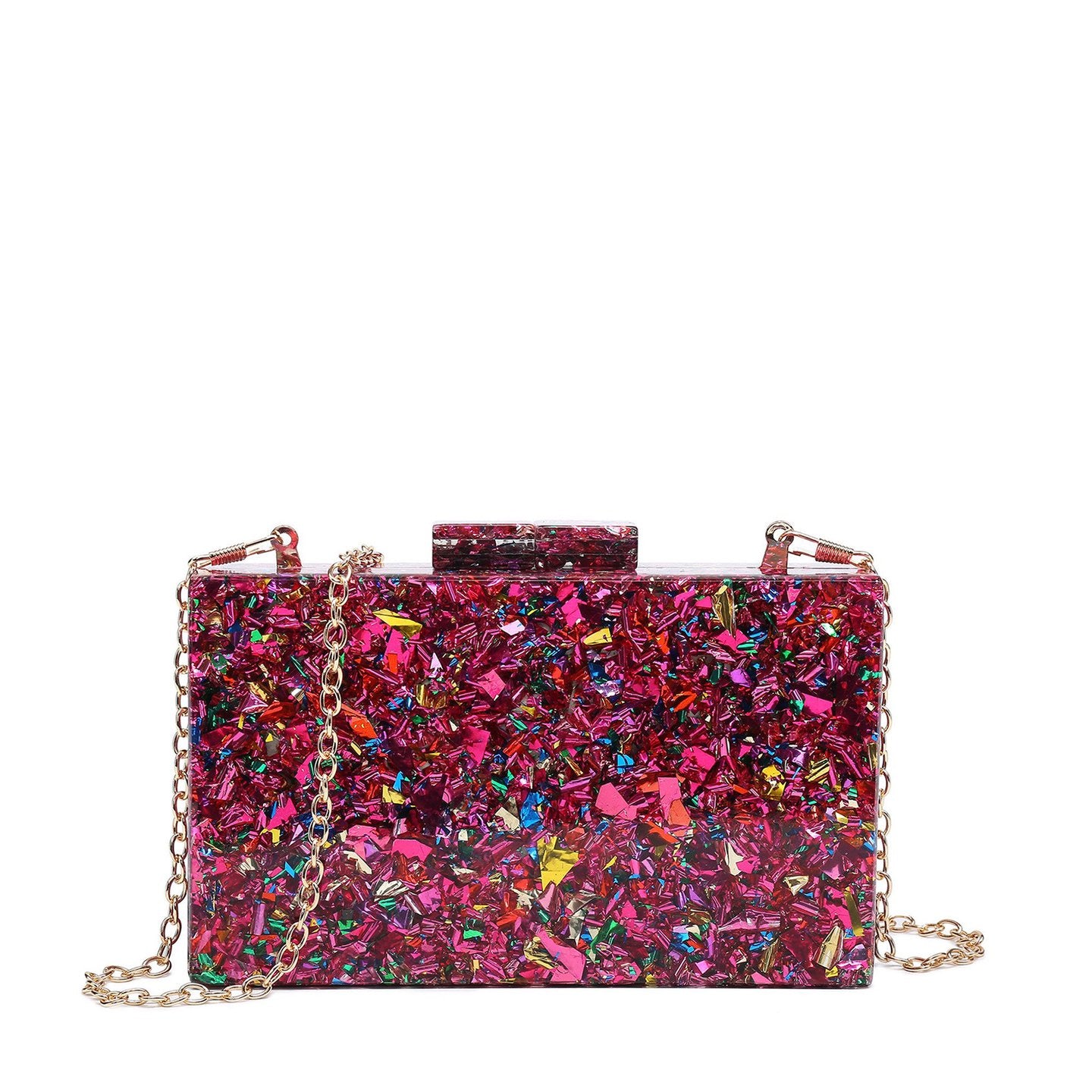Pochette femme en acrylique