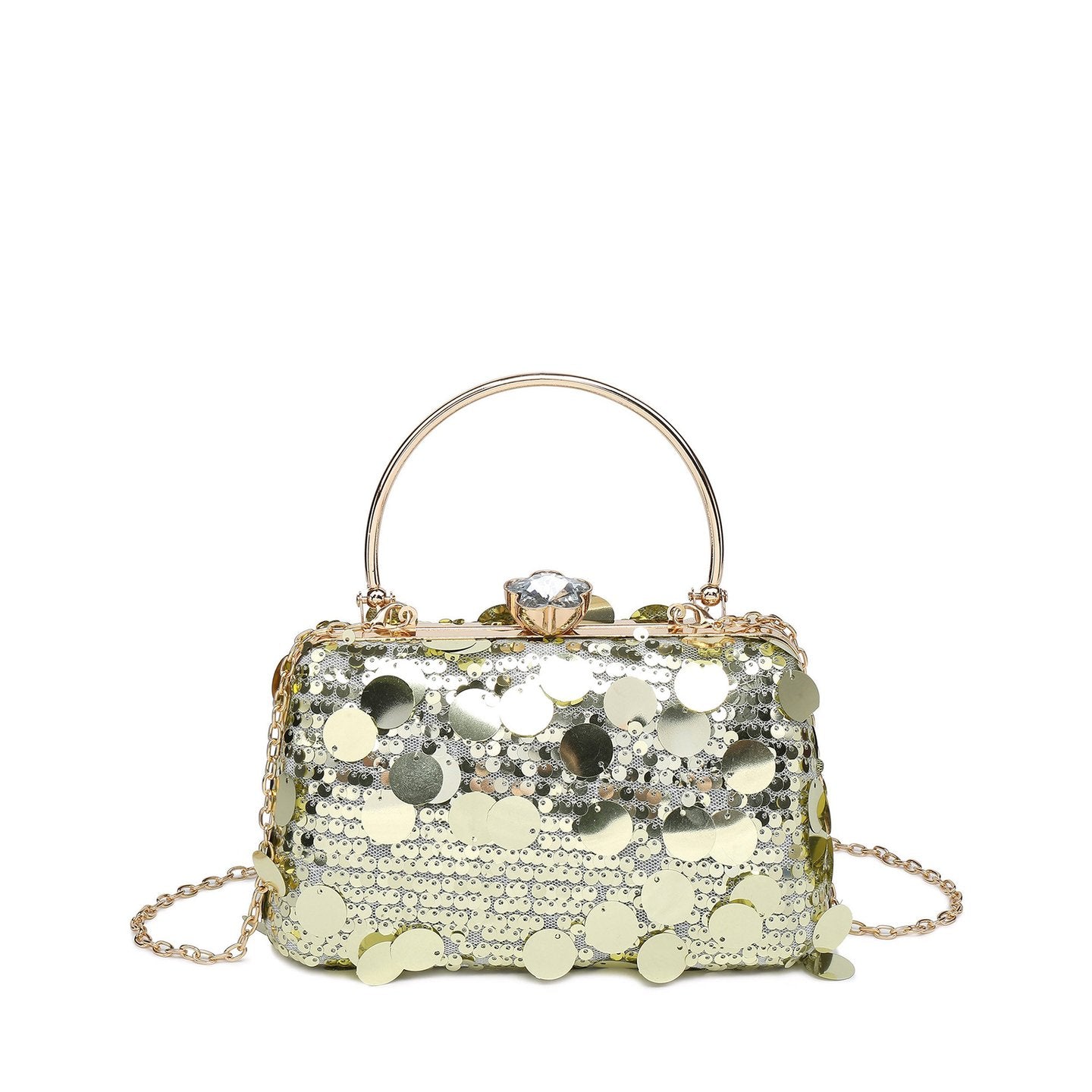 Pochette femme avec sequins