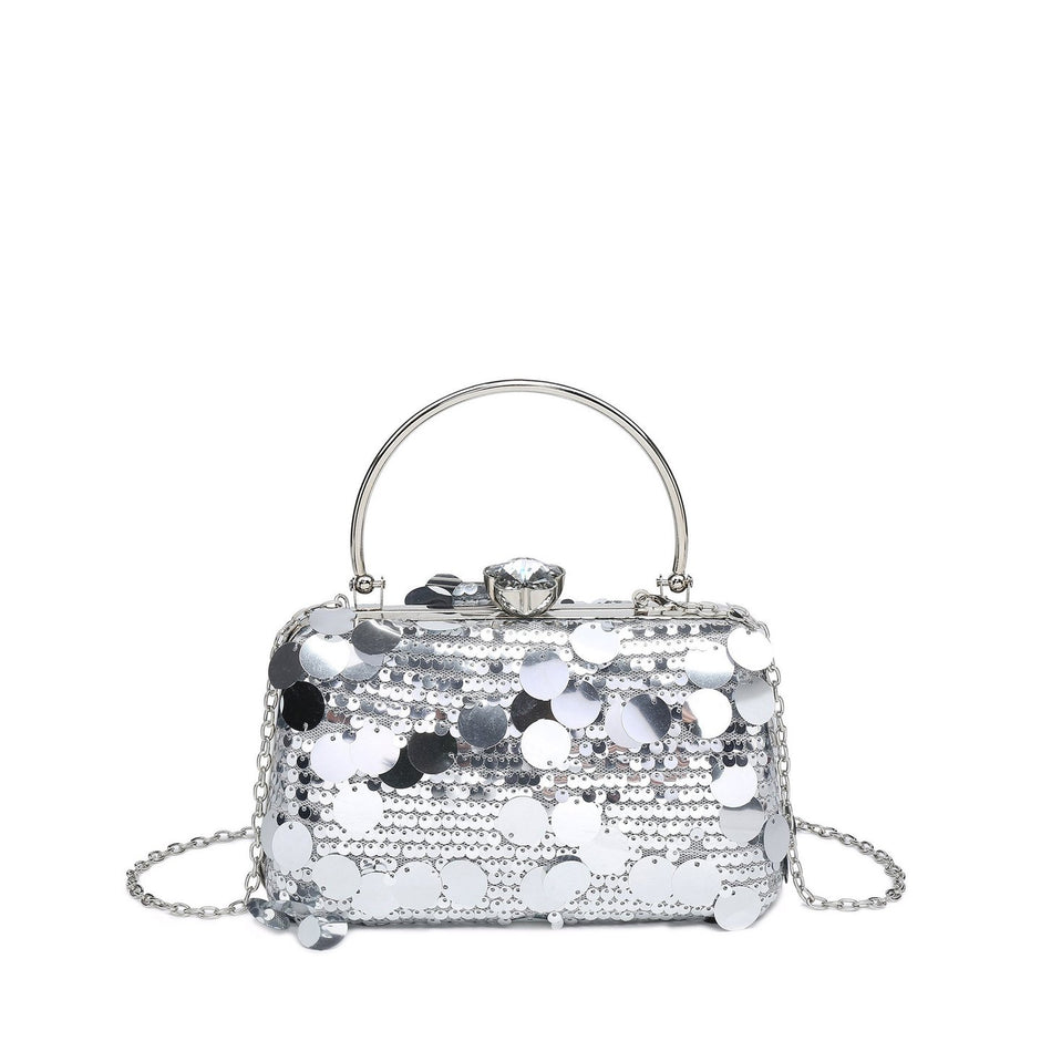 Pochette femme avec sequins