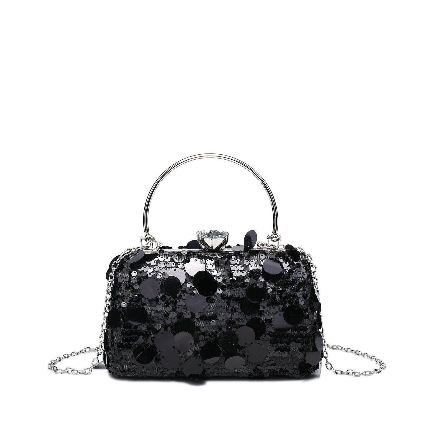 Pochette femme avec sequins