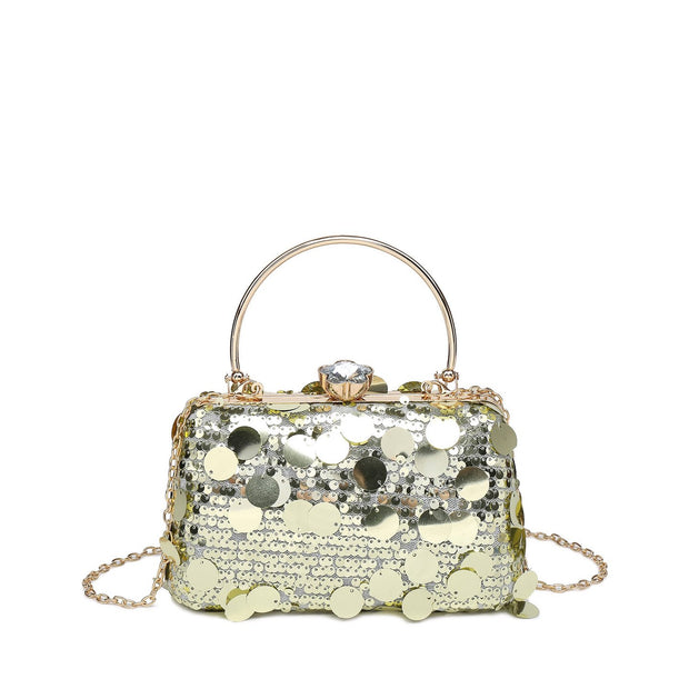 Pochette femme avec sequins