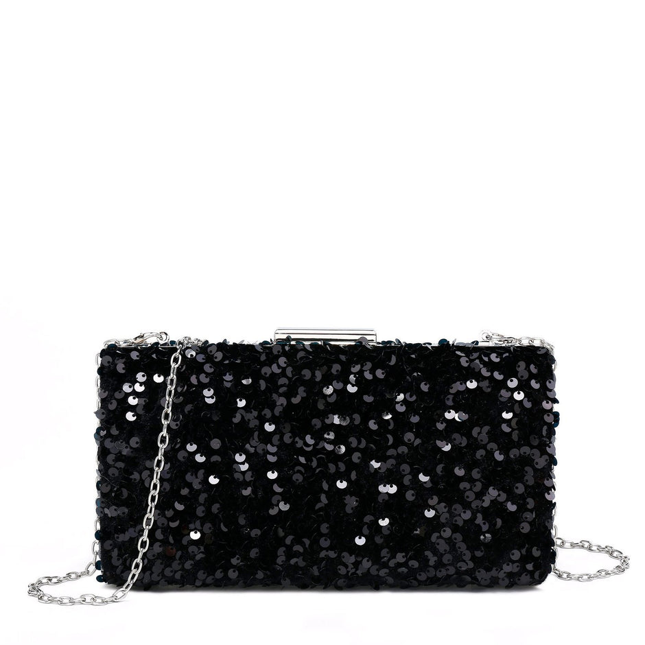 Sac de fête rectangulaire à paillettes