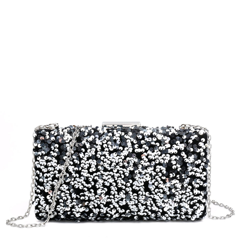 Sac de fête rectangulaire à paillettes