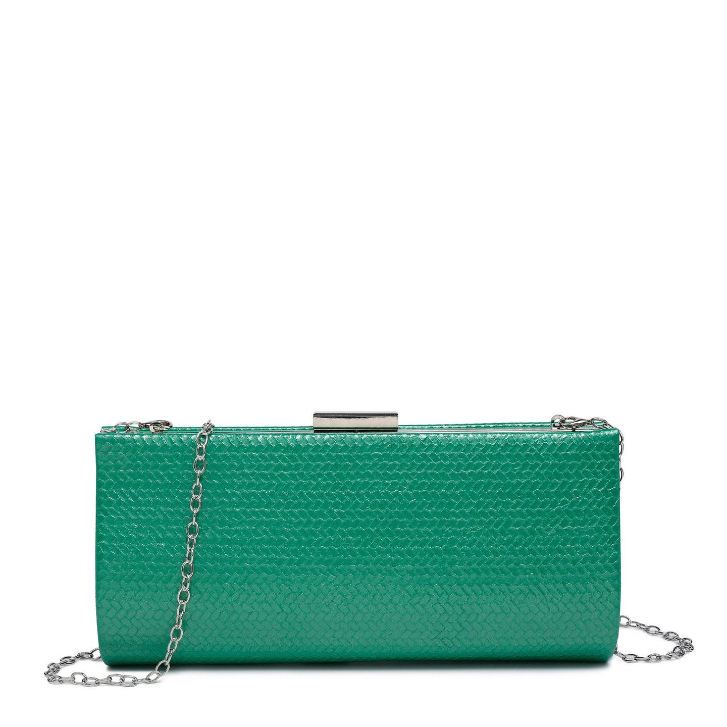 Pochette femme avec motif zigzag