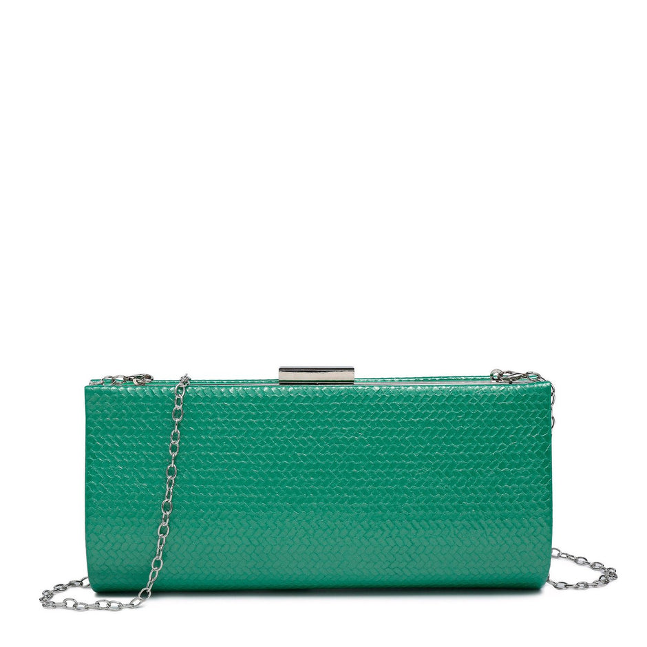 Pochette femme avec motif zigzag