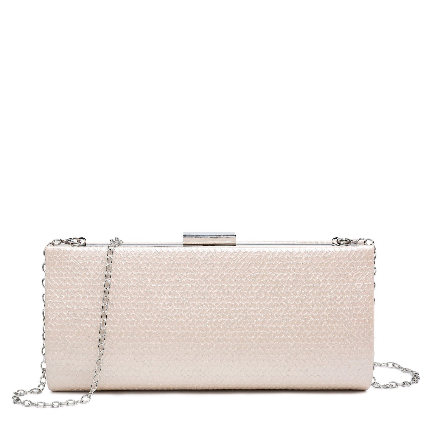 Pochette femme avec motif zigzag