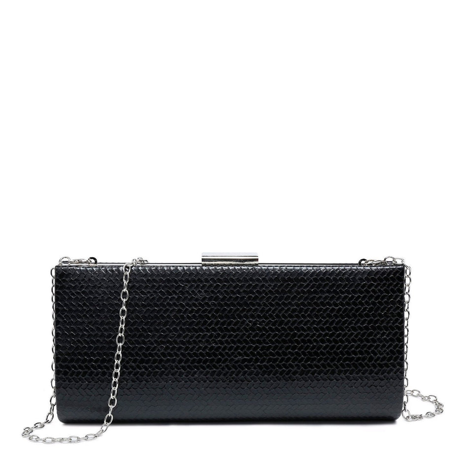 Pochette femme avec motif zigzag
