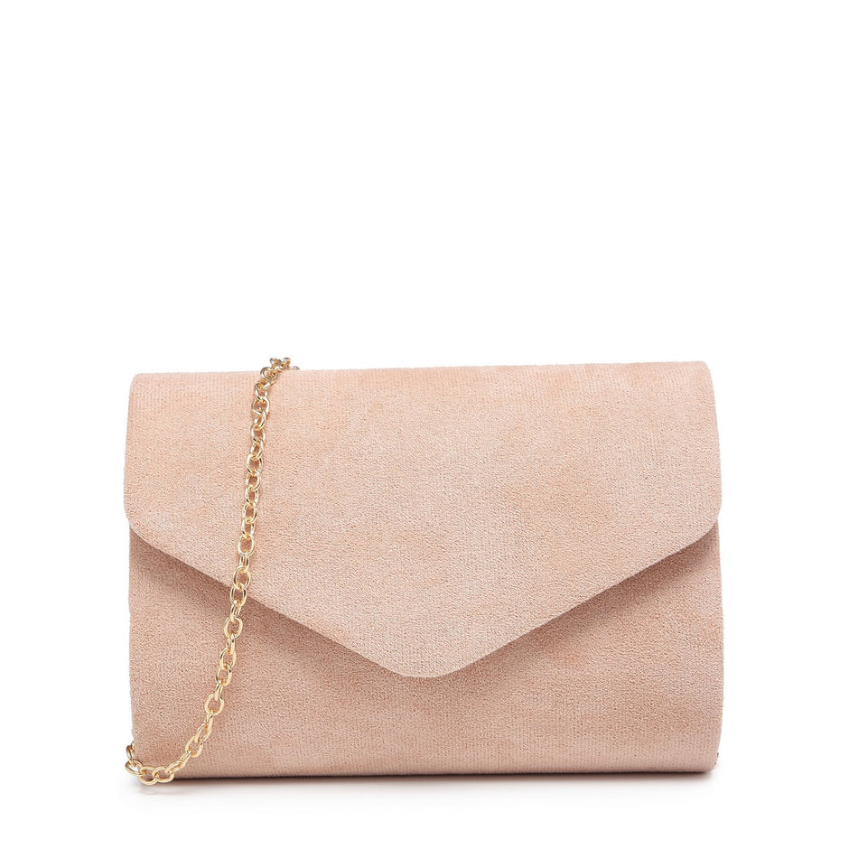 Pochette effet velours
