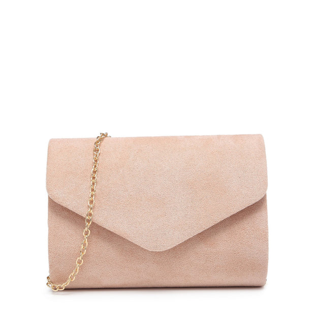 Pochette effet velours