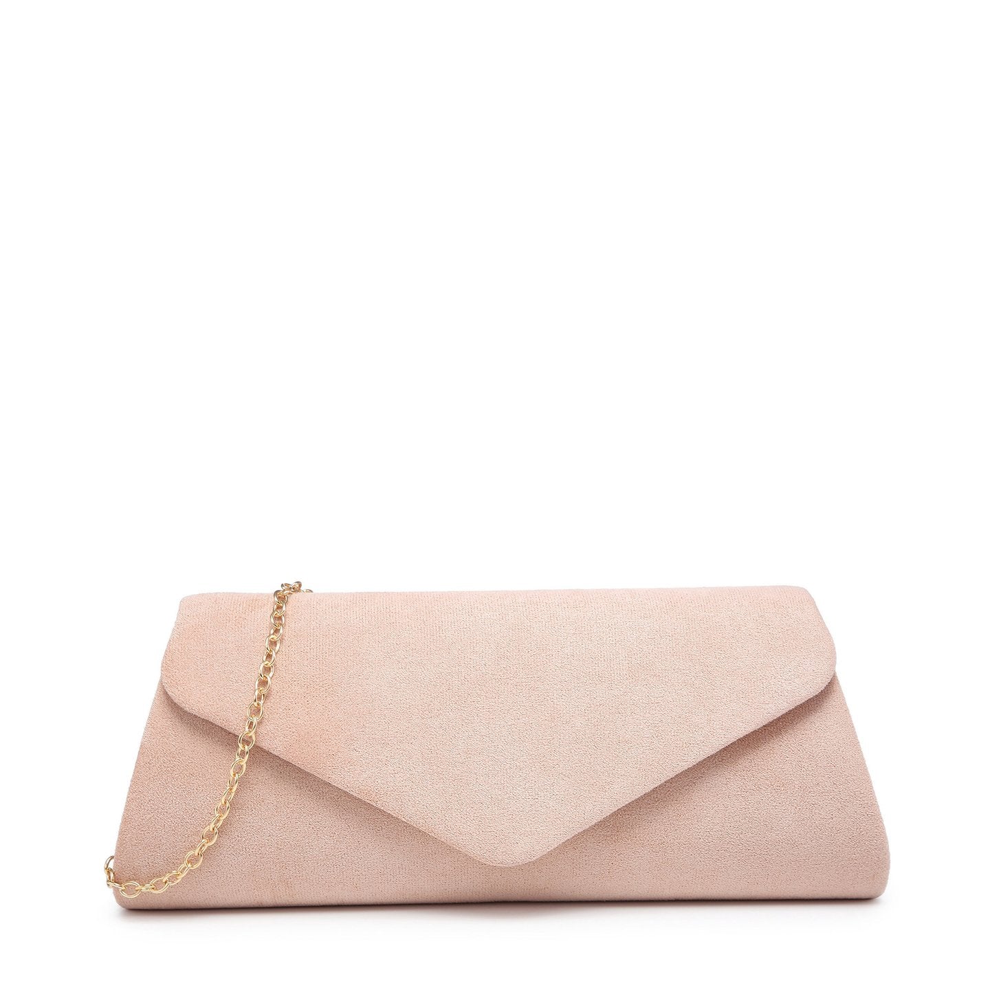 Pochette géométrique velours