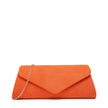 Pochette géométrique velours