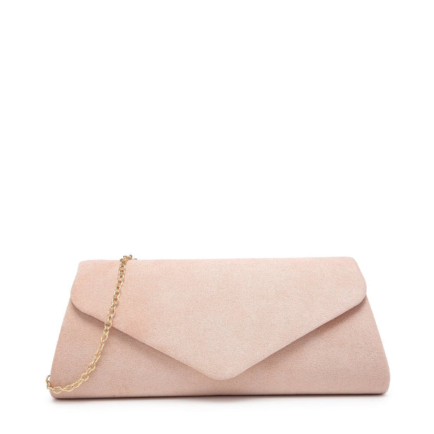 Pochette géométrique velours
