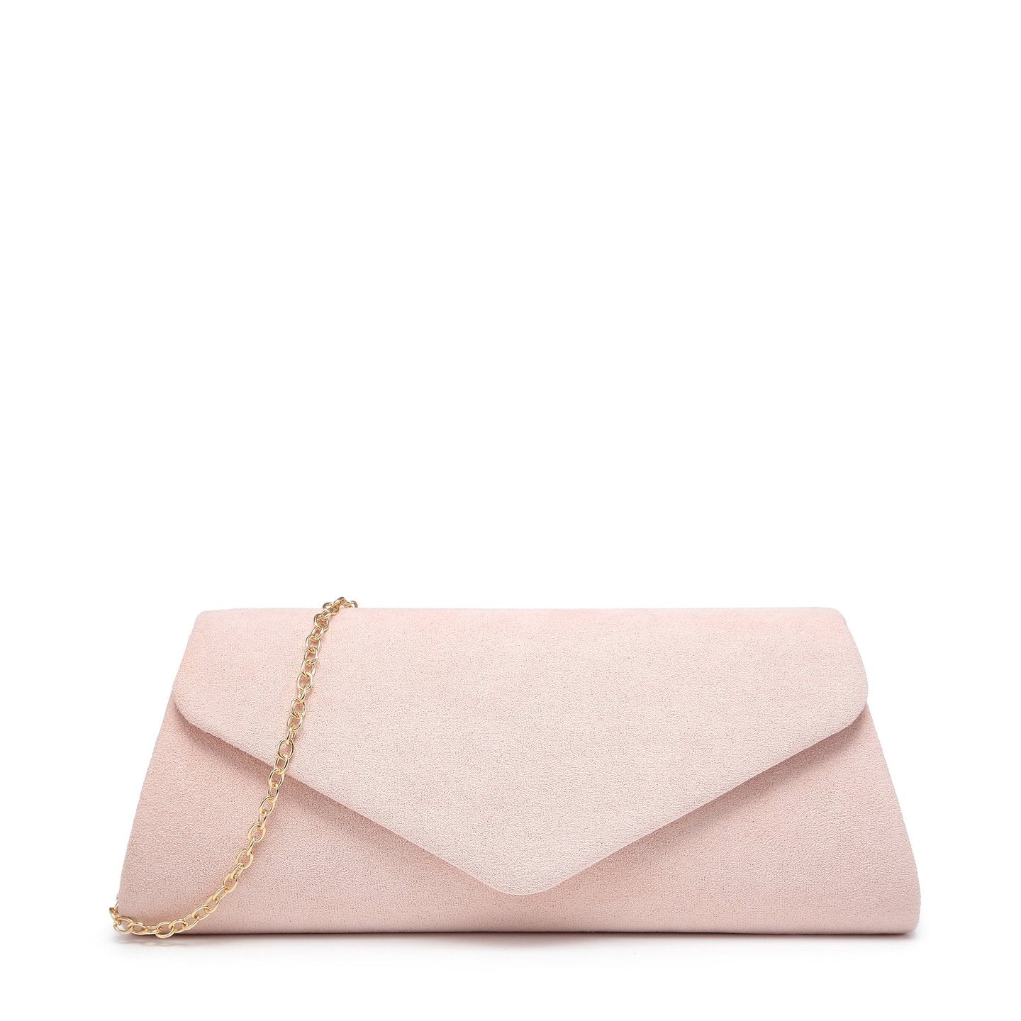 Pochette géométrique velours