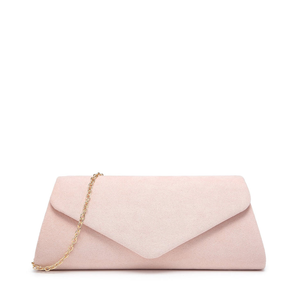Pochette géométrique velours