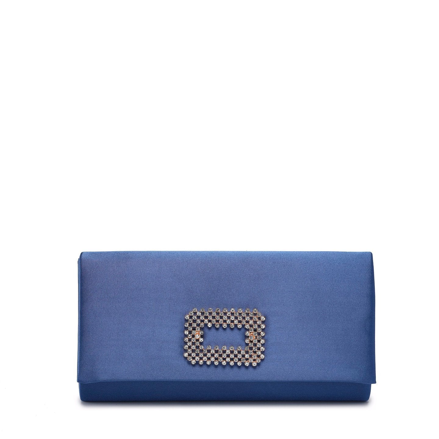 Pochette en satin avec application