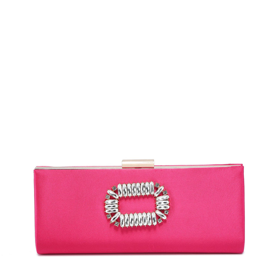 Pochette rectangulaire brillantes