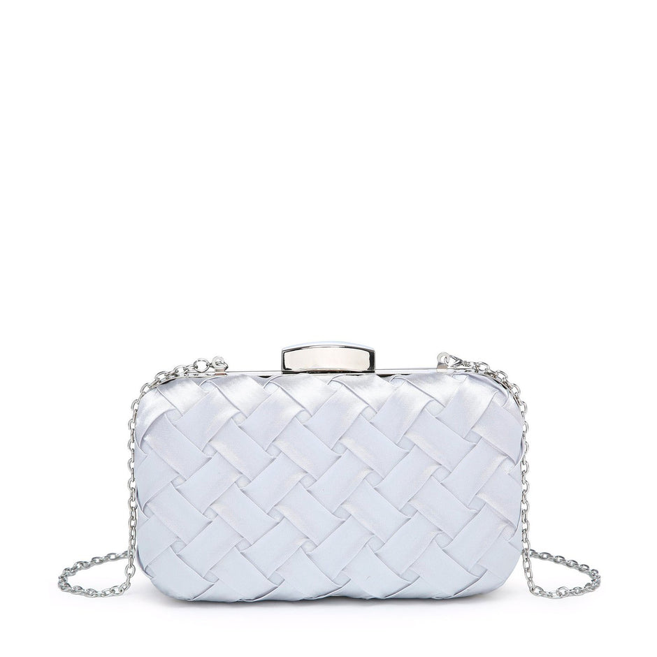 Sac de soirée avec effet satiné